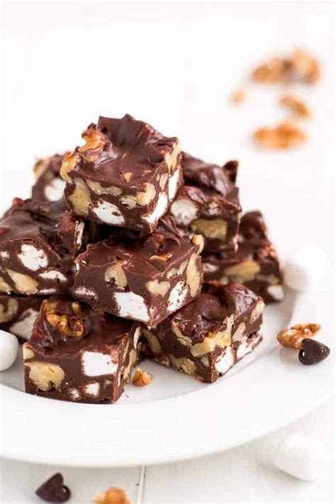 rocky road fudge | i am baker