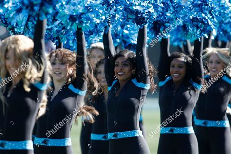 Carolina Panthers Cheerleaders Perform Before Nfl Editorial Stock Photo ...