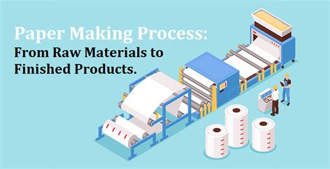 Paper Making Process: From Raw Materials to Finished Products