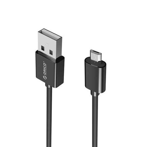 Micro USB charging cable Fast Charge and data cable - 1 meter black - Orico