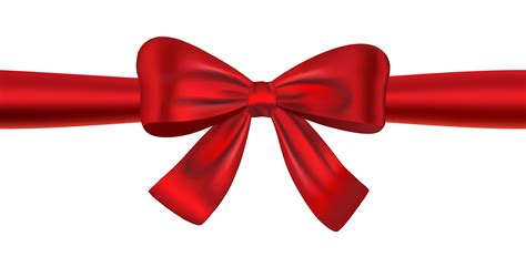 Red Ribbon Bow PNG Transparent Image - PngPix