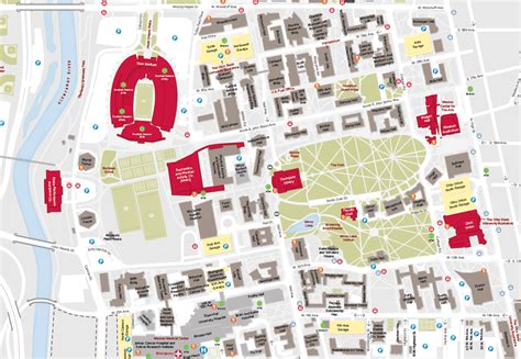 Ohio State University Map Of Campus | Maps Of Ohio