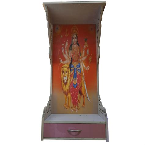 Buy Sherawali Mata Mandir Printed on Acrylic with Storage Space ...