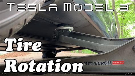 Tesla Model 3 - Tire Rotation - YouTube