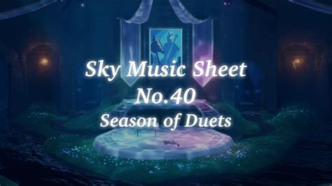 【𝐒𝐤𝐲 𝐂𝐨𝐭𝐋】 [Beta] Season of Duets Sheet No.40 Ensemble | Grand Piano ...