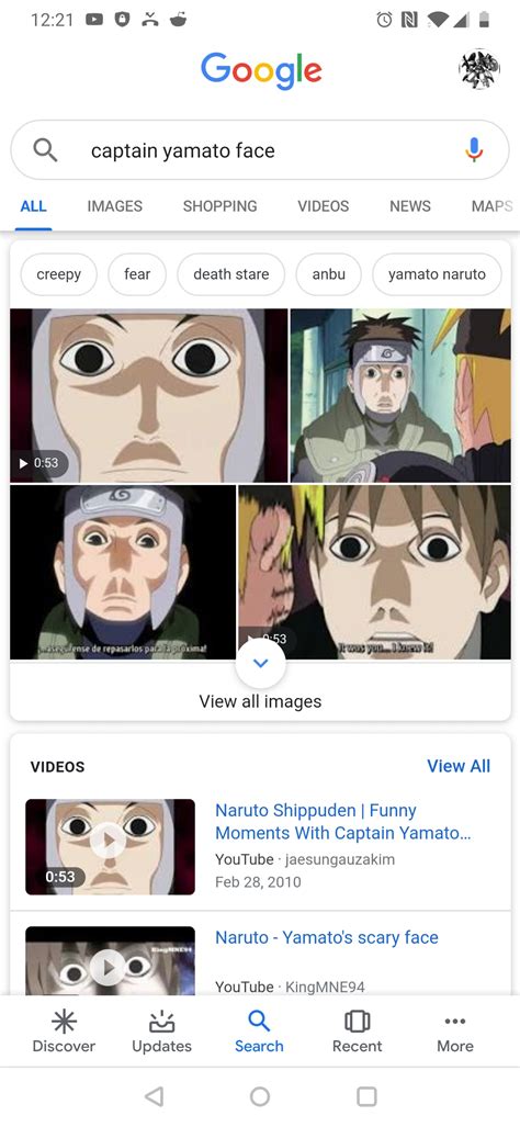 Was looking for that scary face, so I simply looked up Captain Yamato ...