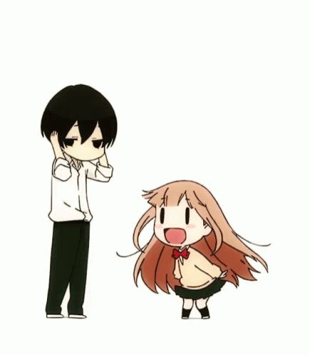 Cute Anime Senpai Notice Me GIF | GIFDB.com