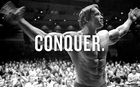 Arnold Schwarzenegger Conquer Wallpaper - WallpaperSafari