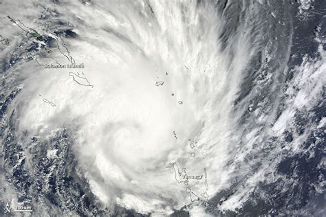 NASA satellite image shows the huge scale of Tropical Cyclone Yasi