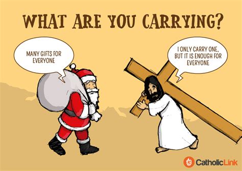 Jesus vs. Santa Claus - What Are You Carrying...Many Gifts