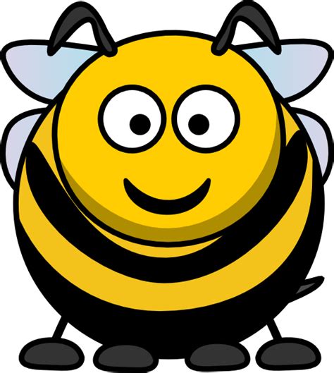 Cartoon Bee Clip Art at Clker.com - vector clip art online, royalty ...