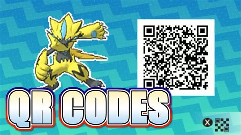 Pokemon Ultra Sun Qr Codes