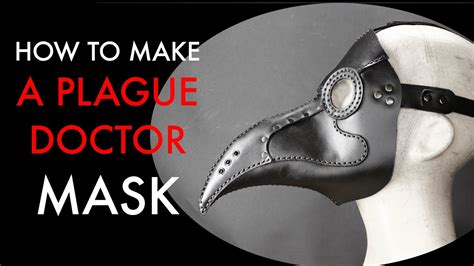 How to Make a Plague Doctor Mask DIY- Tutorial and Pattern Download ...