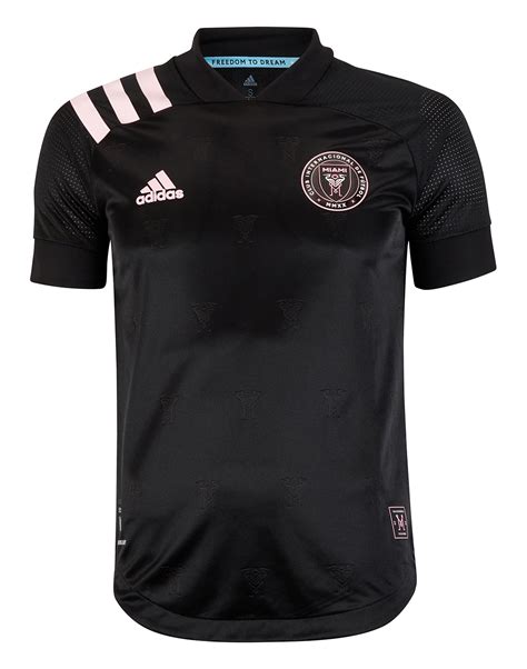 adidas Adult Inter Miami Authentic Away Jersey - Black | Life Style ...