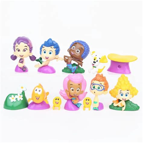 Aliexpress.com : Buy 12 PCS/set Bubble Guppies Cute Bubble Puppy Goby ...