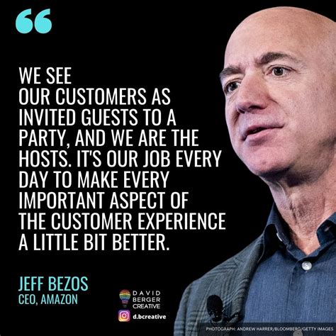 QUOTES QUOTE JEFF BEZOS AMAZON CEO FOUNDER BUSINESS ENTREPRENEUR ...