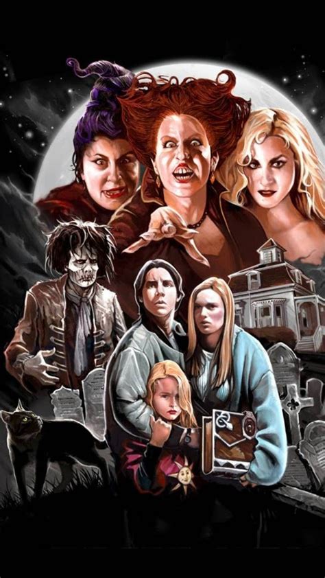 Iphone Hocus Pocus Wallpaper 4 | Halloween movies, Horror characters ...