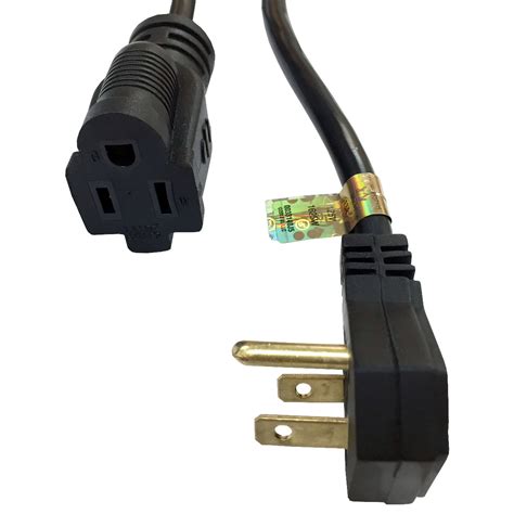 Flat Plug Power Extension Cords | UL Listed | 125V | 16/3