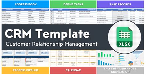 Excel CRM Template for Customer Relationship Management