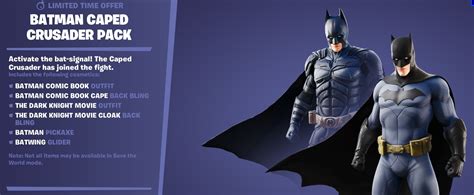 Review Of Fortnite Batman Caped Crusader Pack Code References - Of ...