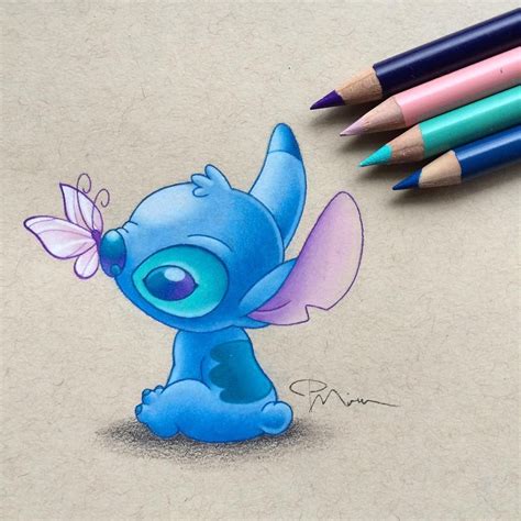 Stitch Day Cute Disney Drawings Stitch Drawing Cute Stitch | Images and ...