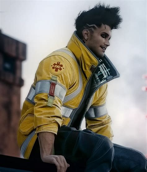 Cyberpunk 2077 David Martinez (Edgerunners) Yellow Jacket - The Leather ...