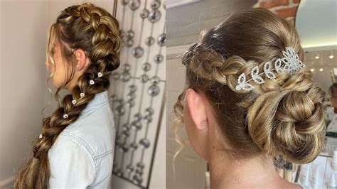 Messy Homecoming Updo Hairstyles