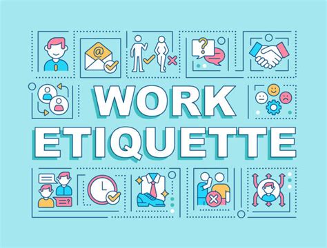 2,000+ Workplace Etiquette Stock Illustrations, Royalty-Free Vector ...