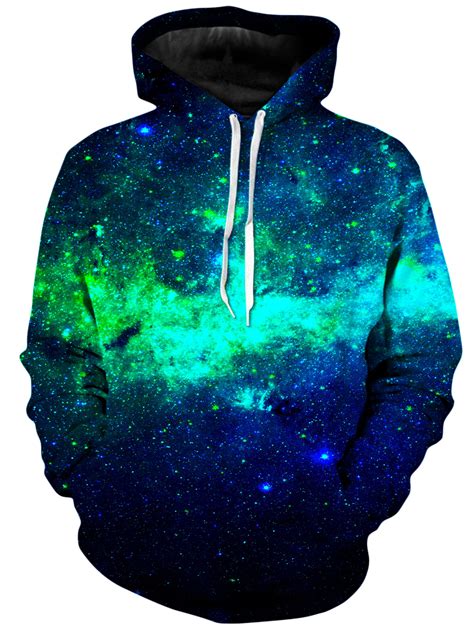 Green Galaxy Hoodie | Galaxy Hoodie