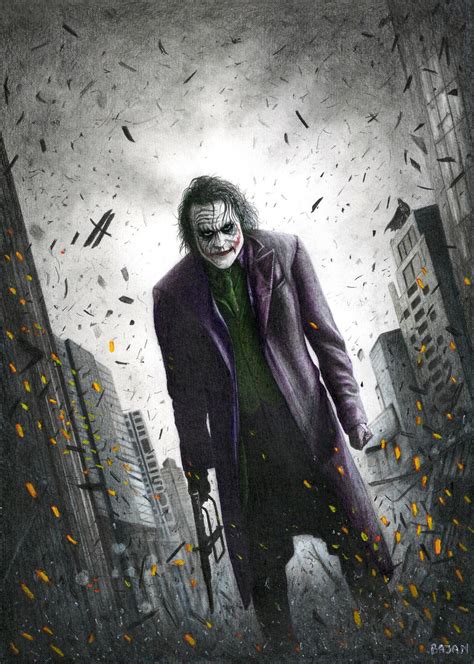 Joker Batman: The Dark Knight by Bajan-Art on DeviantArt