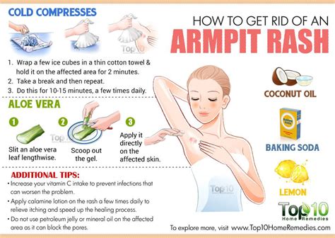 How to Get Rid of an Armpit Rash: Remedies & Prevention Tips | Armpit ...