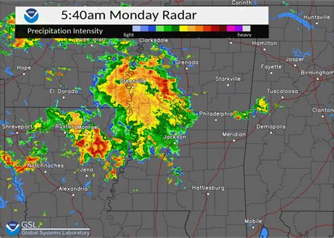 5:40 AM... - US National Weather Service Jackson Mississippi