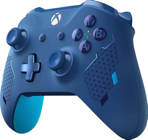 Microsoft Wireless Controller for Xbox One and Windows 10 Sport Blue ...