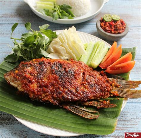 Ikan Gurame Bakar Bumbu Bali Pedas Istimewa - Resep | ResepKoki