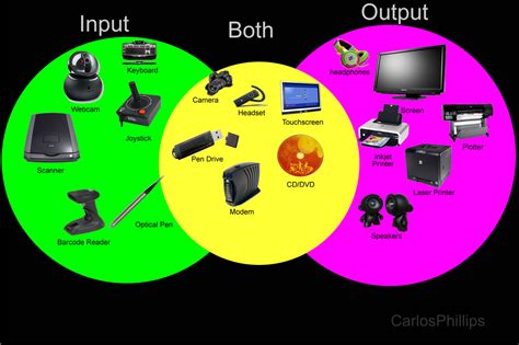 Input and Output devices - CYBERSPACE