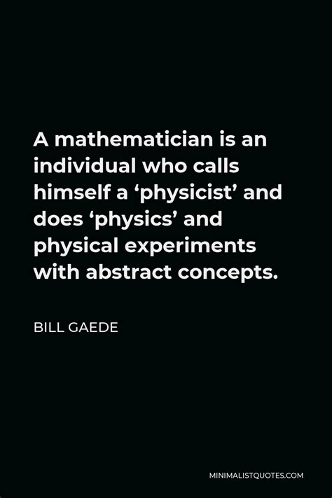 Mathematician Quotes | Minimalist Quotes