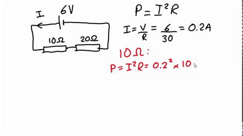 Formula for Power Dissipated in a Resistor - MakenaanceStrickland