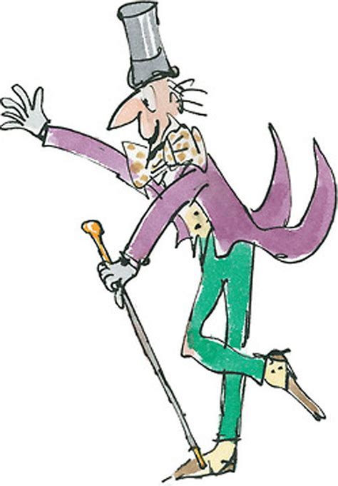 quentin blake drawing willy wonka - vansvaultinsideout