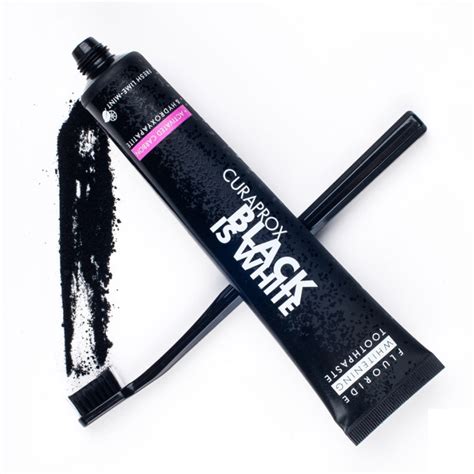 Curaprox Black Is White Toothpaste | Natural Whitening & Oral Care ...