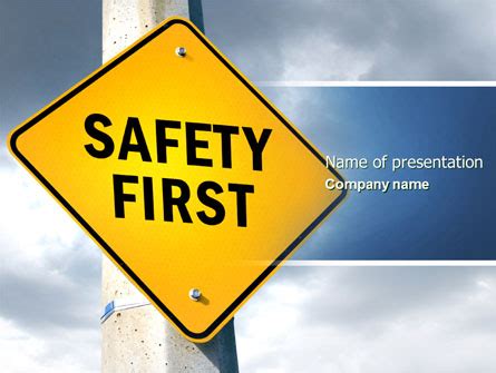 Safety First Presentation Template for PowerPoint and Keynote | PPT Star