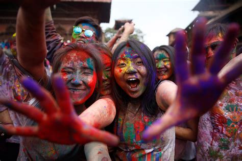 Holi Festival in Nepal on Behance