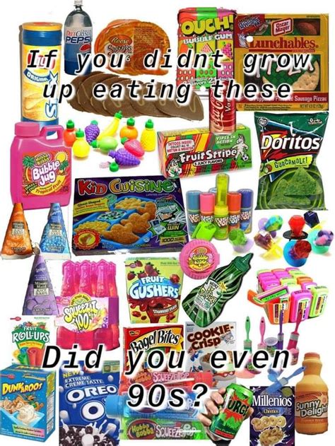 90's Snacks that Carried On into the Early 2000's : r/Zillennials