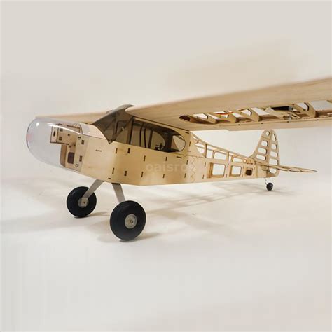 Dancing Hobby S0801 Balsa Wood RC Airplane KIT 1.2M Piper Cub J-3 ...