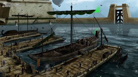 Vivec,Hlaalu Port(Concept Art) by RomanDubina on deviantART | Elder ...