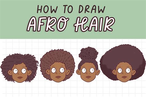 Afro Hair Cartoon