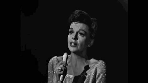 JUDY GARLAND sings BY MYSELF and receives a standing ovation 1964 - YouTube