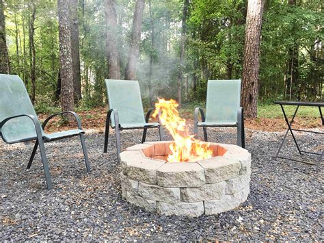 How to Make a DIY Fire Pit in Your Backyard - Building Our Rez