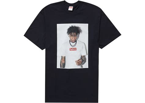 Supreme NBA Youngboy Tee Black Men's - FW23 - US