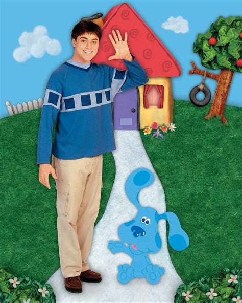 Joe And Blue | Blue’s clues, Blues clues, Blues clues joe