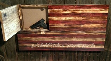 Thin Blue Line Flag Wood American Flag USA Red White and Blue - Etsy